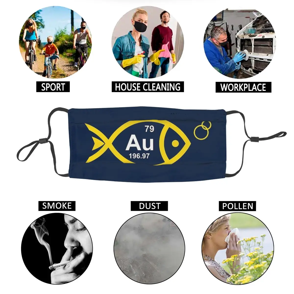 

The Big Bang Theory Leonard Sheldon Situation Comedy Mascarilla Masque Facial Mask GoldFish Masks Anti Dustproof Mask