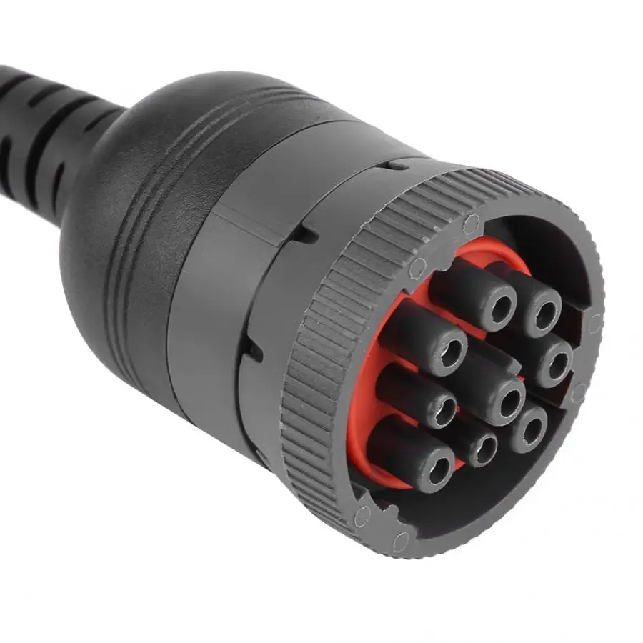 Грузовик диагностический интерфейс посадкой 16 Pin к J1939 9 штыревой адаптер для