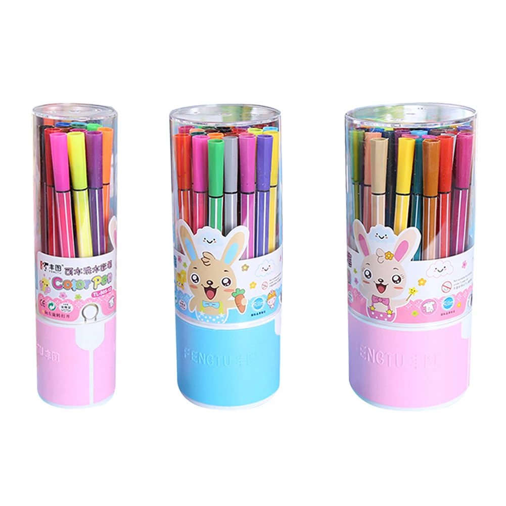 Гладкие акварельные художественные ручки для рисования маркер многоцветные