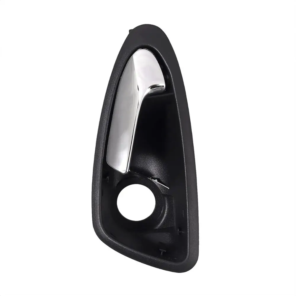 Дверная ручка Justech внутренняя передняя левая черная отделка для Seat Ibiza IV 2009-2012