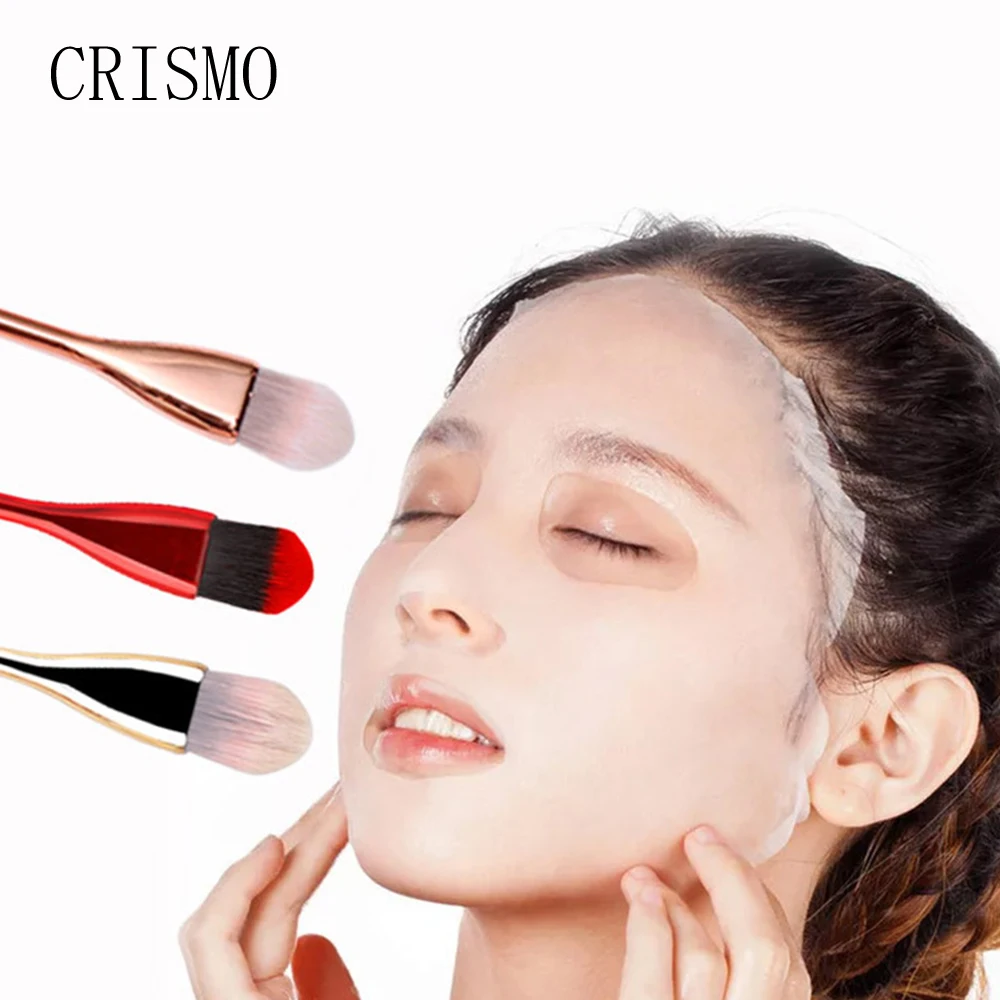 CRISMO 1Pcs Professional Nylon Mask Brush DIY Mud Mixing Skin Care Beauty Makeup Eye Face Cosmetic Make Up Tools | Красота и здоровье