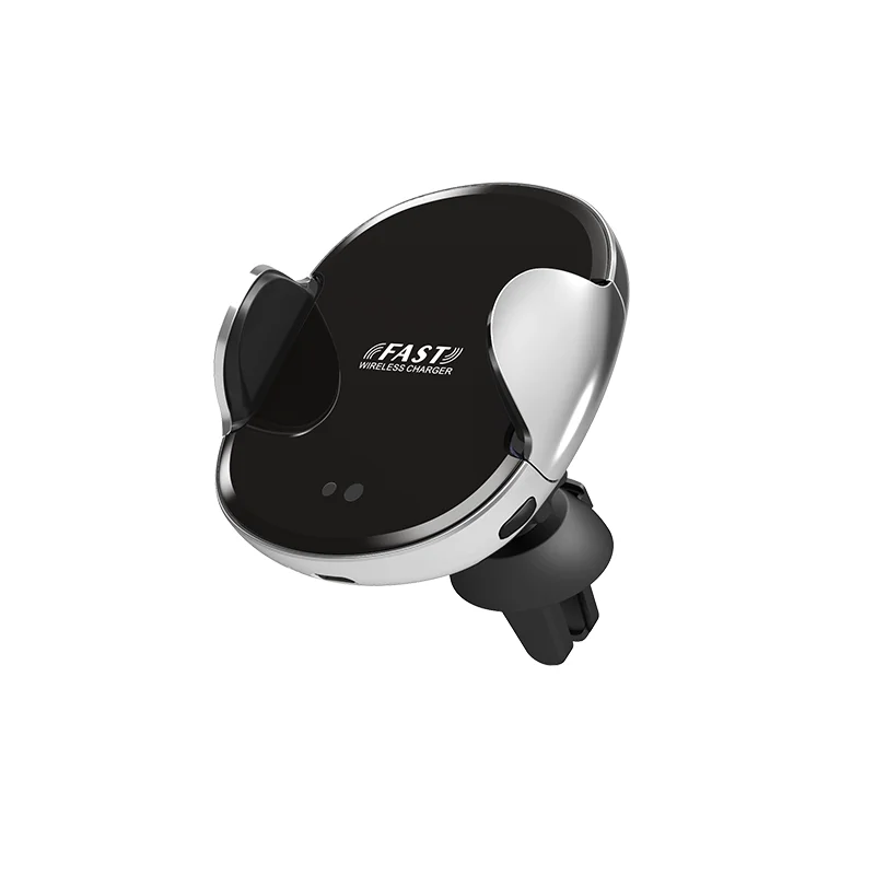 universal wireless charger car fast qi wireless charging automatic clamping car phone holder with air vent free global shipping
