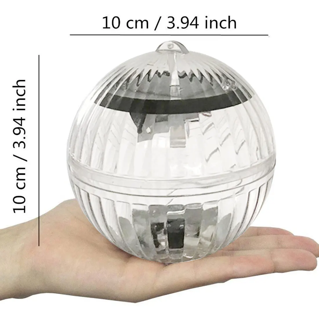 10 шт. плавающий подводный светильник на солнечной энергии водонепроницаемый RGB