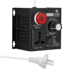 NHT-4000W AC 220V 4000W Компактный регулятор переменного напряжения портативный регулятор скорости температуры света Регулируемое напряжение