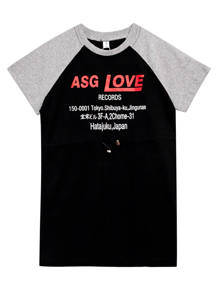 Платье для девочек однотонное хлопковое повседневное стильное платье летняя