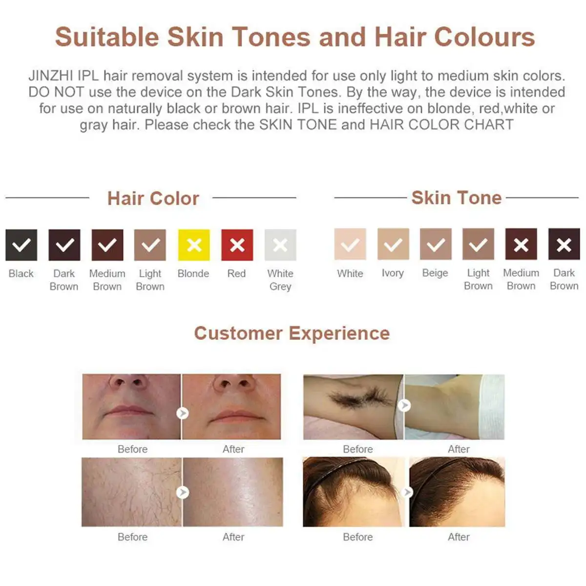 

400000 Flash Professional Permanent IPL Epilator Laser Hair Removal Electric Photo Women Painless Threading Hair Remover Machine