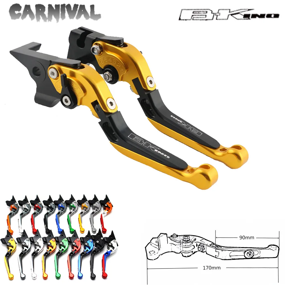 

For Suzuki B-KING BKING 2008-2011 Motorcycle Accessories CNC Retractable Folding Brake Clutch Lever