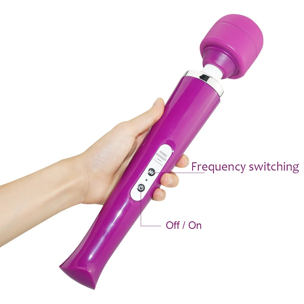 Огромная волшебная палочка Массажная AV Вибратор мощный 10 режимов Стимулятор