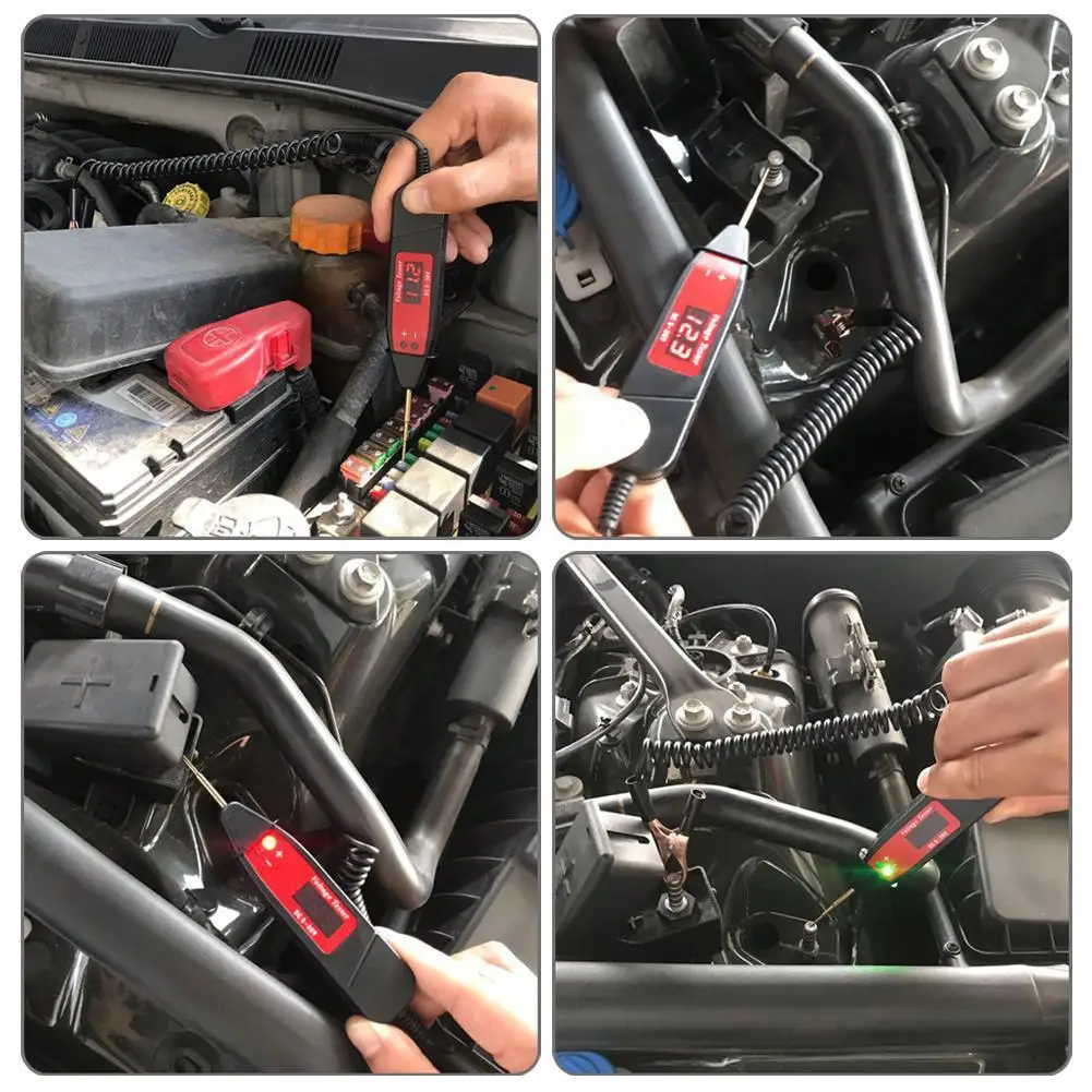 Universal 5-36v Lcd Digital Circuit Tester Voltage Tool Pen Power Scanner Diagnostic Probe Automotive Meter Car P0c2 |