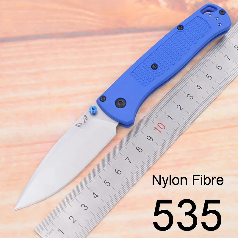 JUFULE OEM 535 Алюминий/Полимер нейлоновое волокно Ручка складной выживания EDC инструмент для кемпинга охоты Открытый карманный нож для фруктов