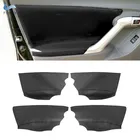Для Toyota Verso 2009 2010 2011 2012 2013 2014 2015 черный кожаный подлокотник из микрофибры для внутренней двери защитная отделка