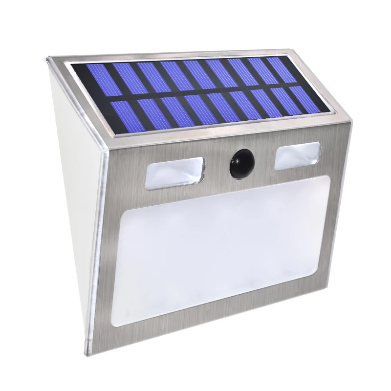 Светильник на солнечной батарее с датчиком движения 200лм светодиодный