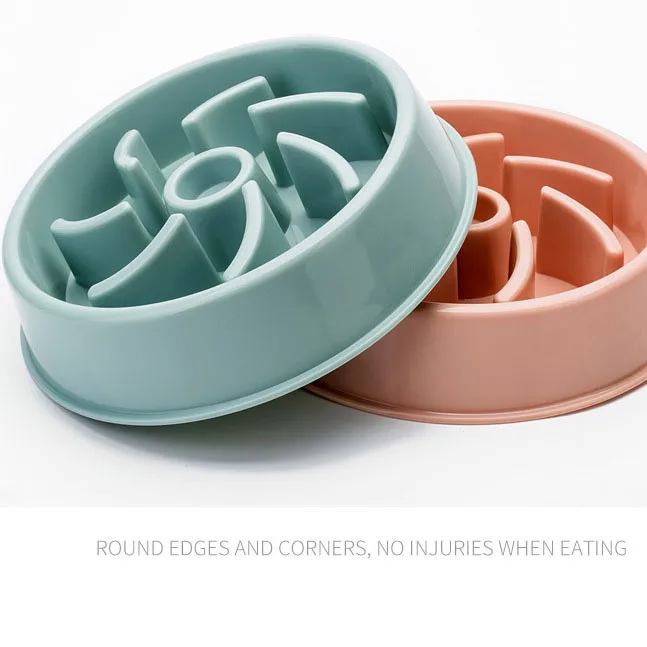 

2021 new Bowl For Cat Dog Pet Feeder Puppy Non-slip Dog Food Bowl Pet Supplies Dog Products Safe and Harmless Plastic