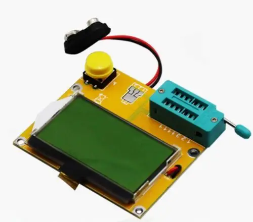 

Цифровой тестер транзисторов Mega328 LCR-T4 LCD M328, измеритель емкости с подсветкой, диодами, триодами, MOS/PNP/NPN L/C/R