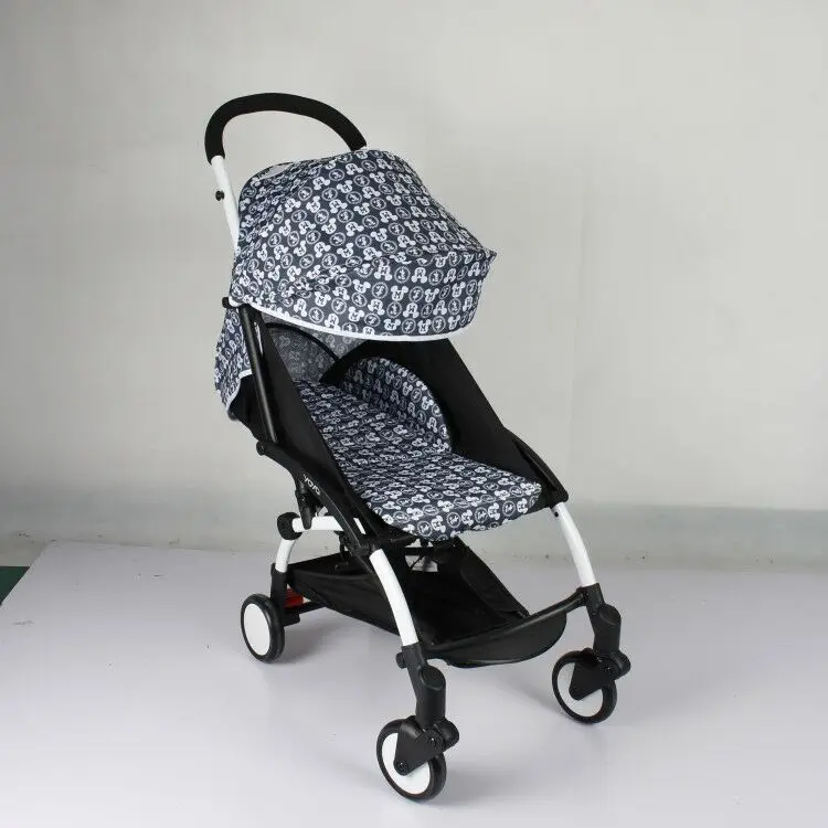 visor and cushion16 Детское Yoya Аксессуары для колясок текстильный капюшон коляска вкладыш подушки сиденья наматрасник солнцезащитный козырек для Yoya портативная 175 Детские трон - Цвет: visor and cushion16