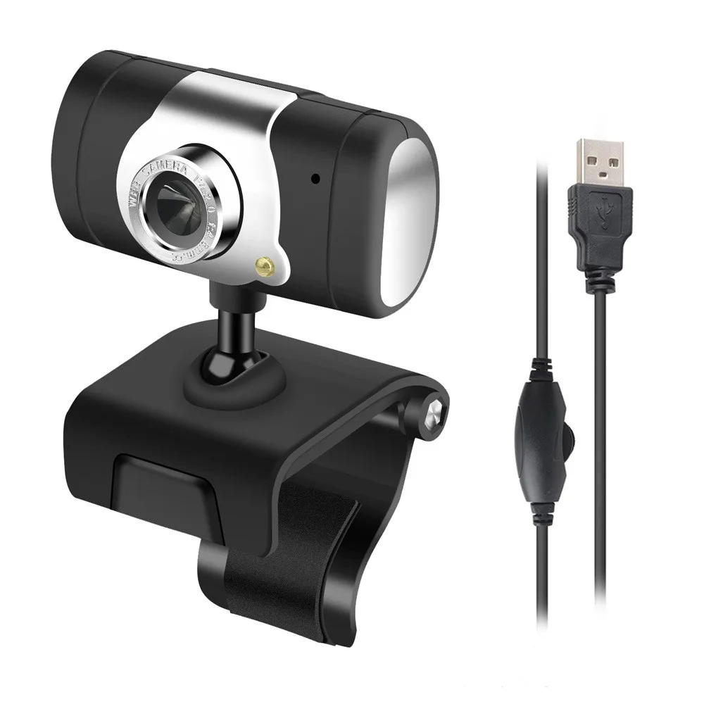 Веб-камера HD 12 мегапикселей USB2.0 веб-камера с микрофоном и зажимом для компьютера