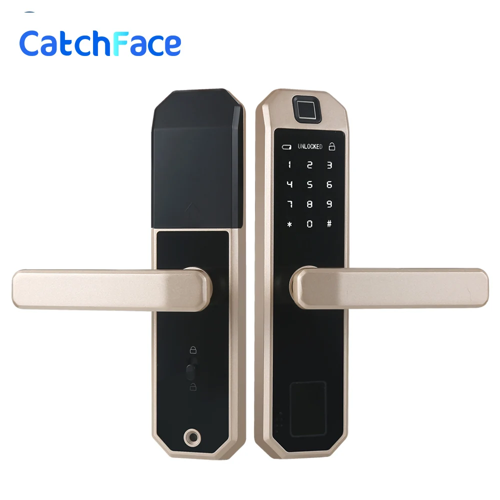 TTlock APP замок для двери с отпечатком пальца умная WIFI карта цифровой код