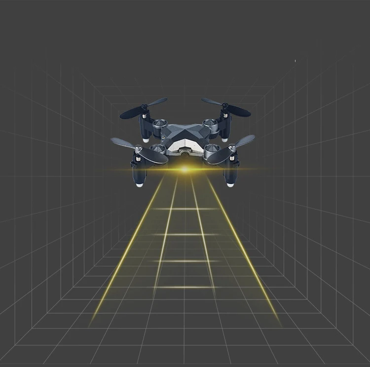 RC вертолет мини складной Дрон Квадрокоптер Wi-Fi в режиме реального времени аэрофотосъемка высота удержания Путешествия Чехол молдинг Дрон камера
