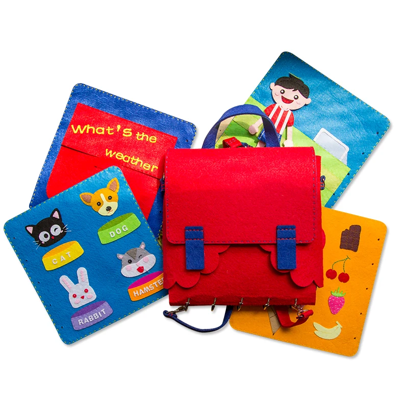 Игла для вязания моей книги и сумки 2 в 1 комплекты ручной работы детская книга