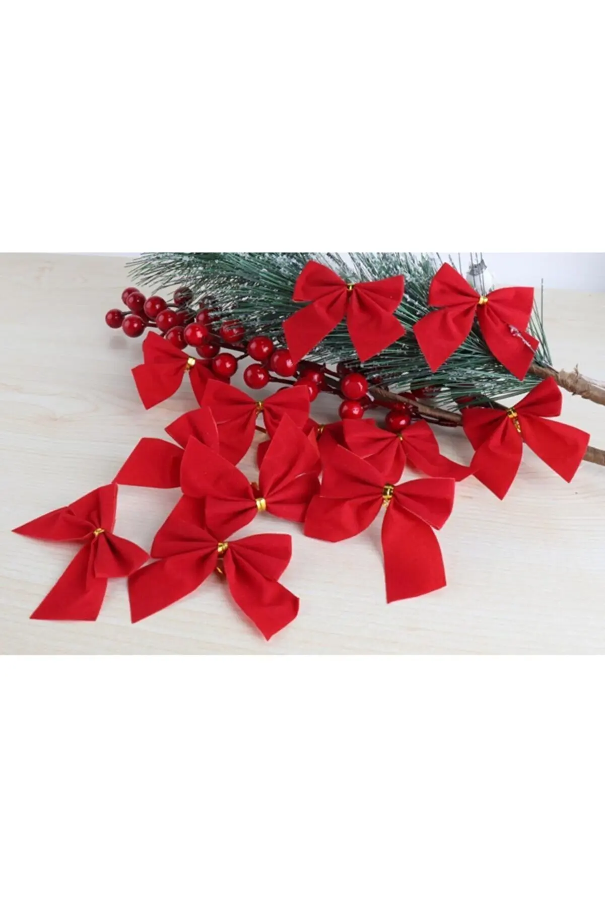 

Рождественская сосновая елка, авторский лук 12 Parça 5 см, Рождественское украшение, новогоднее вечерние чное украшение, роскошный лук