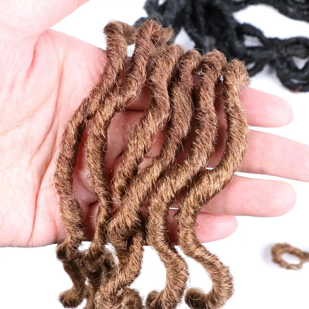 DAIRESS 18 &quotИскусственные локоны в стиле Crochet волосы богиня Locs крючком косички 24