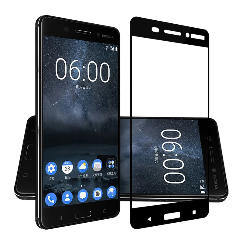Закаленное стекло для Nokia 2.2 3.2 4.2 7.2 5.1 Plus 3 5 6 8 7 | Мобильные телефоны и аксессуары