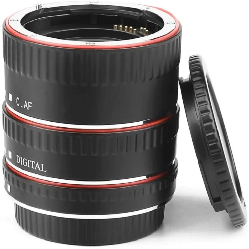 

Second generation Metal Auto Focus Macro Extension Tube Ring for Canon 600D 550D 200D 800D EOS EF EF-S 6D for Canon Camera