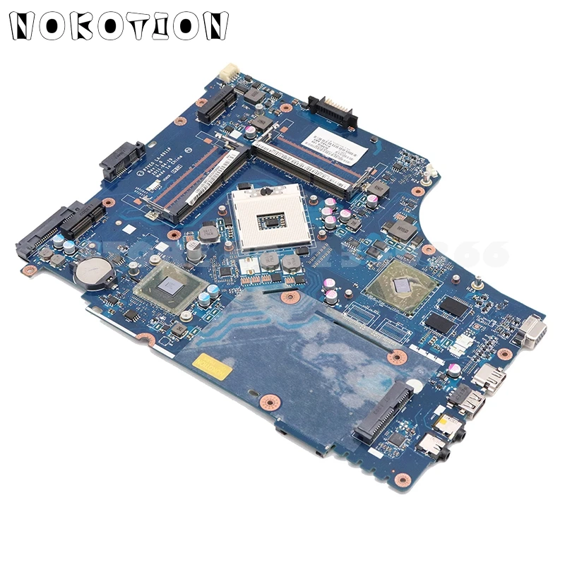 NOKOTION материнская плата для ноутбука acer aspire 7750 7750G основная плата P7YE0 LA-6911P mbbbvv02001 HM65 DDR3 HD6630 GPU