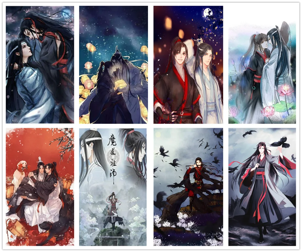 5d Diy Алмазная картина Mo Dao Zu Shi рисунок Wei Wuxian Аниме Вышивка крестом 3D мозаика