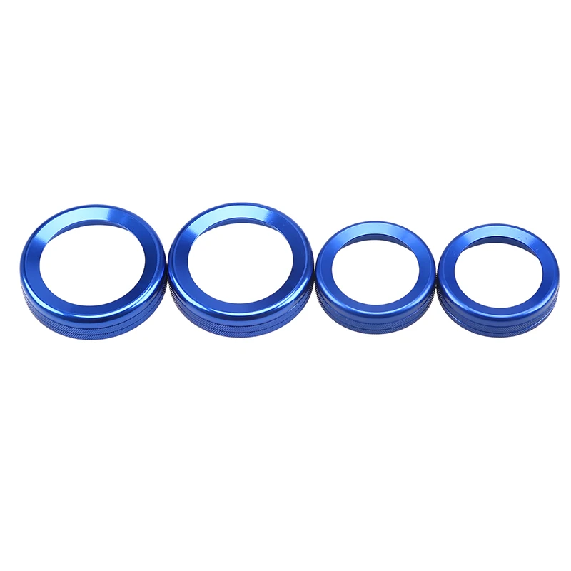 4 шт. автомобильные ручки для кондиционера синего/фиолетового цвета|Установки