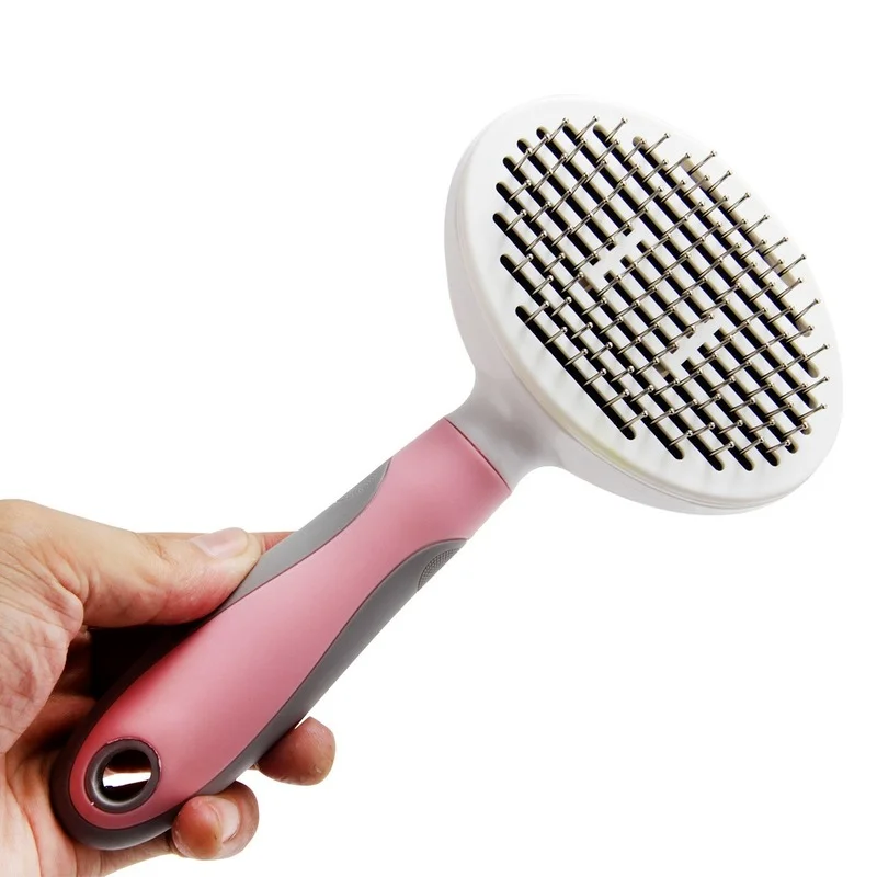 

Pet Button Dog Comb Cat Brush Teddy Golden Retriever Dog Brush Grooming Device Variou Dog Products Pet Grooming Pet Hair Remover