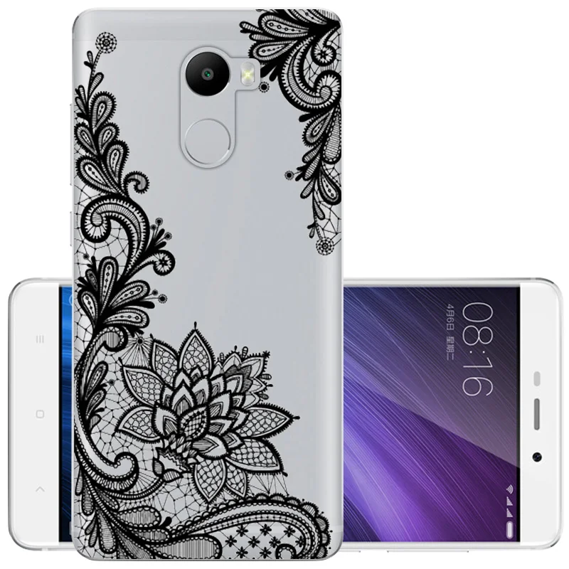 CROWNPRO Мягкий ТПУ для 16 Гб Xiaomi Redmi 4 чехол силиконовый чехол для телефона защитный чехол для Redmi 4 чехол s - Цвет: HLS