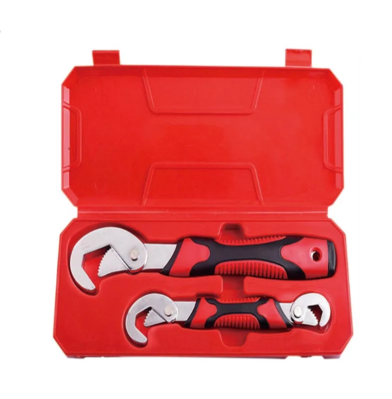 

Набор универсальных гаечных ключей, комплект из 2 предметов, с регулируемым захватом, 9-32 мм, с храповым механизмом, ручные инструменты, для в...