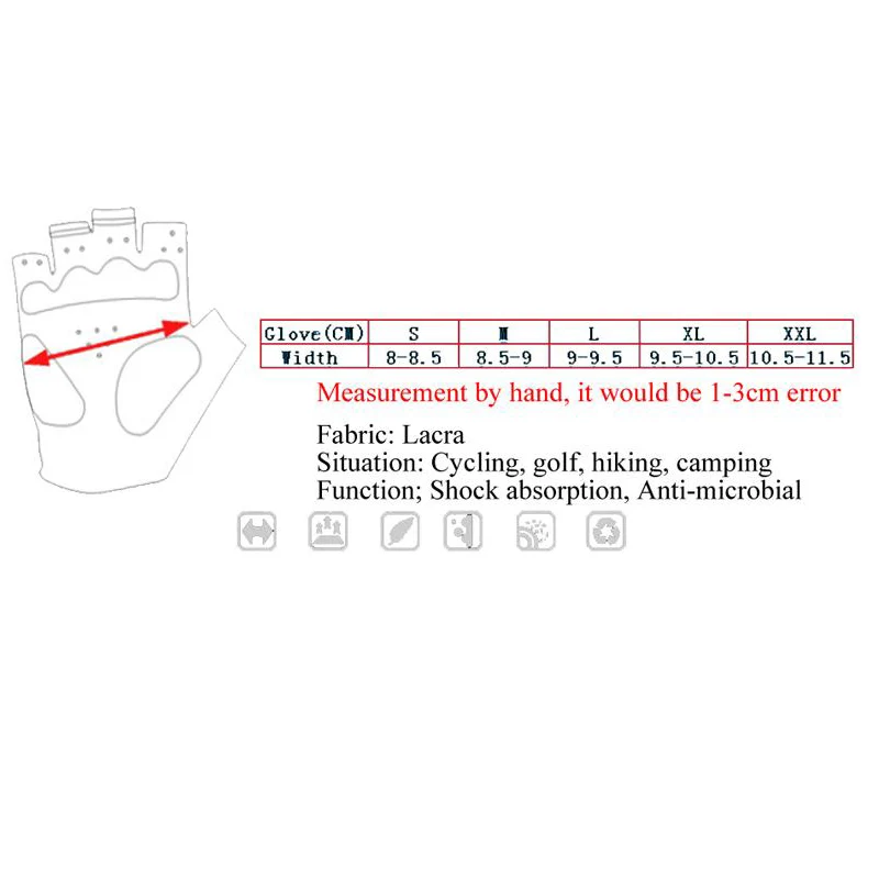 

Half Finger ITALIA Cycling Gloves Mens Women Summer Sports Shockproof Bike Gloves Anti Slip MTB Bicycle Glove Guantes Ciclismo