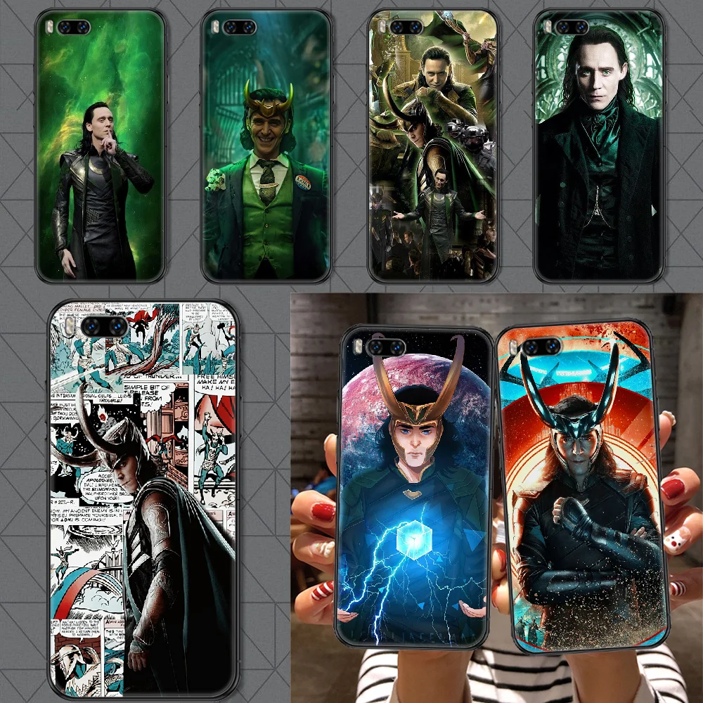 

Loki Phone case For Xiaomi Mi Max Note 3 A2 A3 8 9 9T 10 Lite Pro Ultra black tpu Etui soft funda trend hoesjes art prime luxury