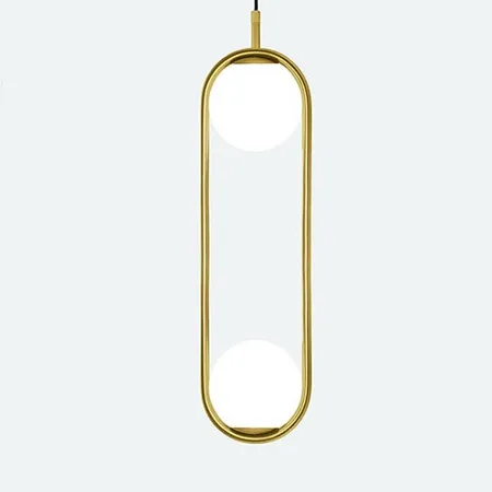 

Modern Iron Ring Pendant Lights White Glass Ball Caferoom/bar Lamp Single Glass Pendant Lamps Decoration Indoor Lighting E27 S