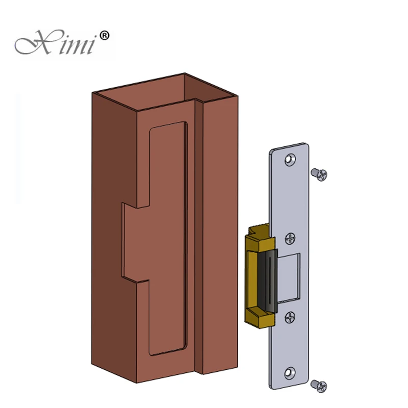 

Electric Strike Door Lock Electronic For Access Control System New Fail Secure Stainless Door 12v Dc Fail-Secure No Lock