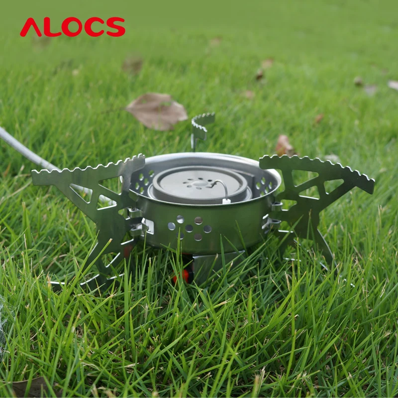 Портативная пропановая газовая плита Alocs уличная оборудование для пешего туризма и кемпинга печь|gas stove|camping