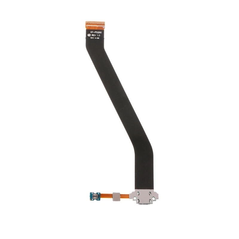 

USB Charging Port Connector Microphone Flex Cable for samsung Tab 3 P5200 R58F