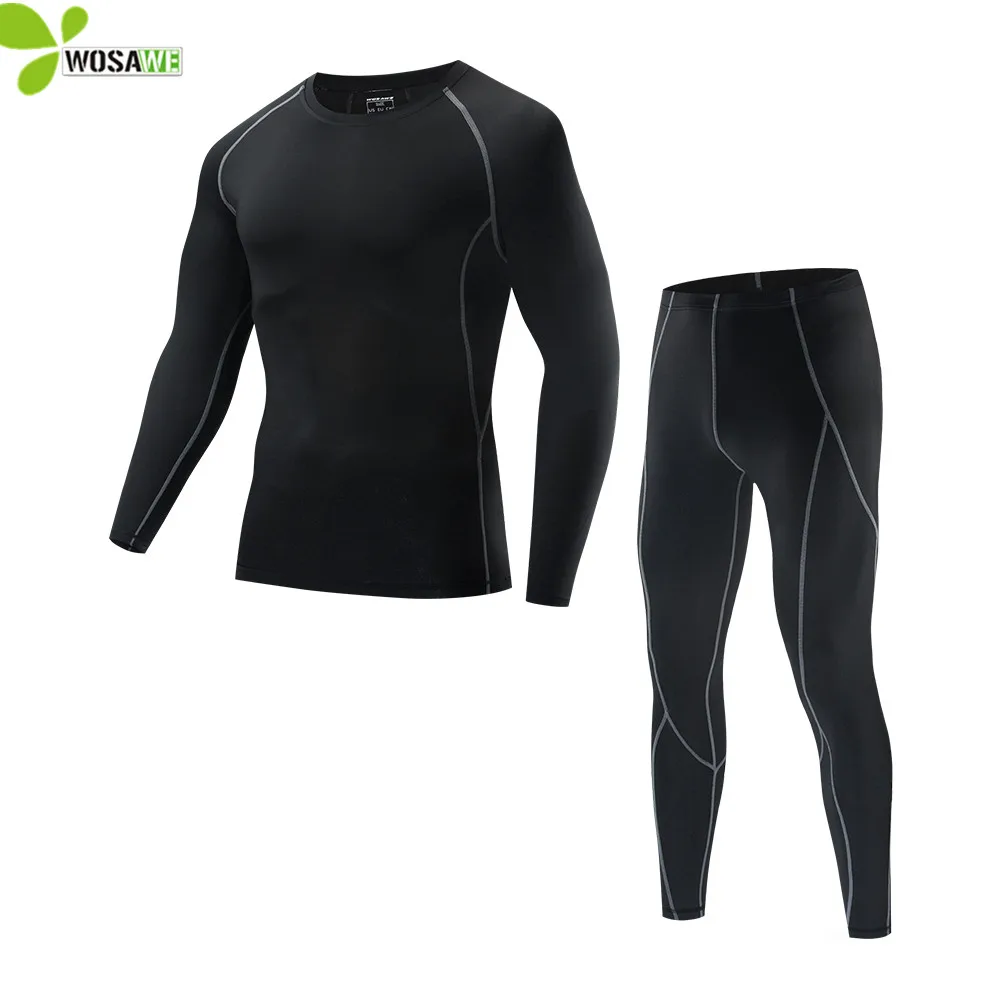 WOSAWE Велоспорт базовый слой подштанники компрессионные колготки велосипед бег MTB