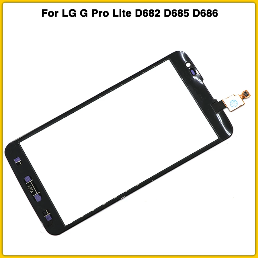 Новый сенсорный экран D680 для LG G Pro Lite D682 D685 D686 Сенсорная панель дигитайзер Датчик