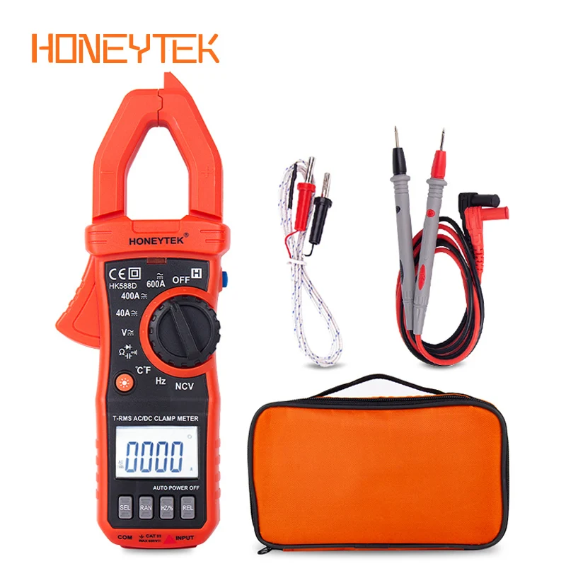 Цифровой мини мультиметр HONEYTEK измеритель ESR индикатор напряжения конденсатор