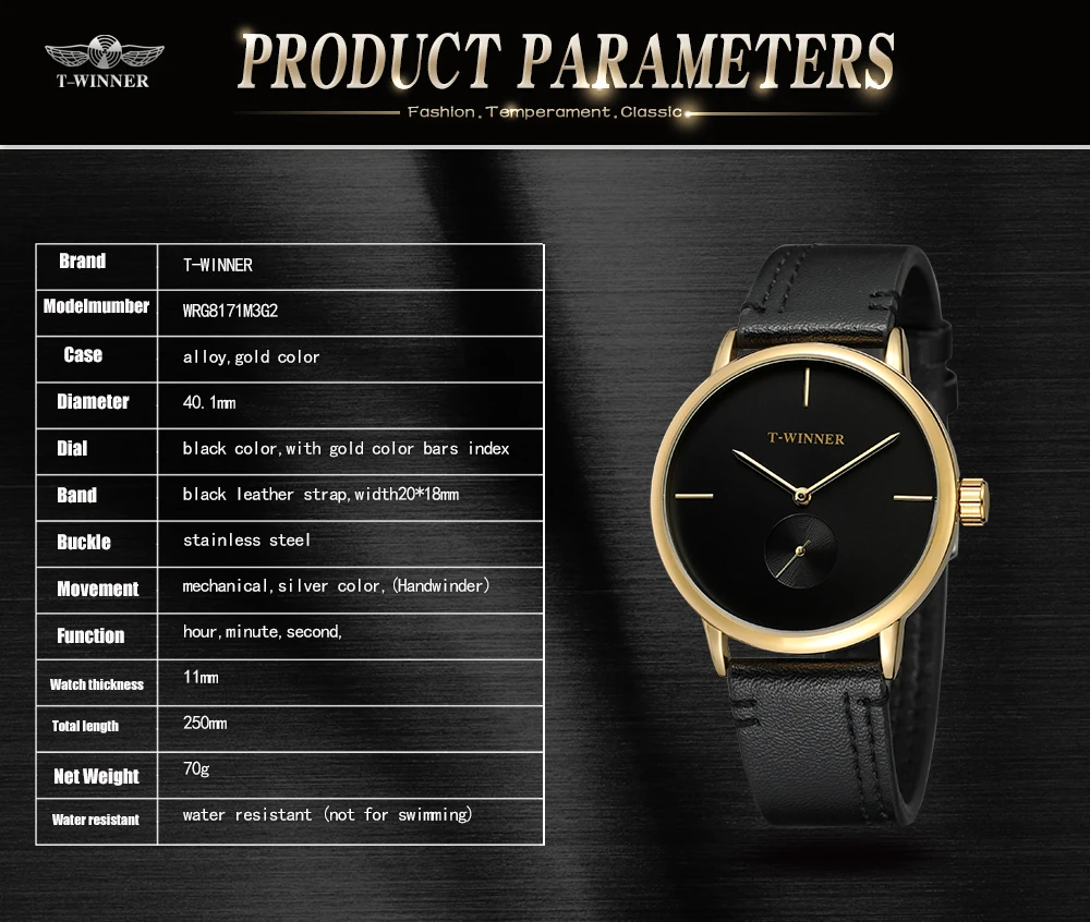 Мужские автоматические часы золотистые сетчатые с маленьким циферблатом секунд