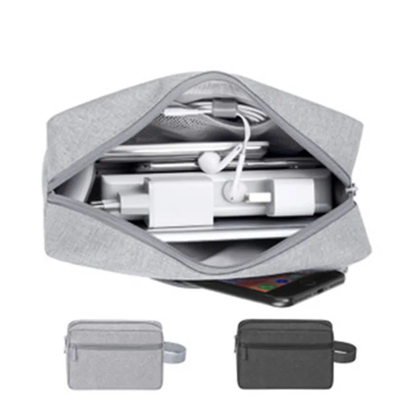 Нейлоновая цифровая сумка для хранения USB органайзер кабеля данных Дорожный