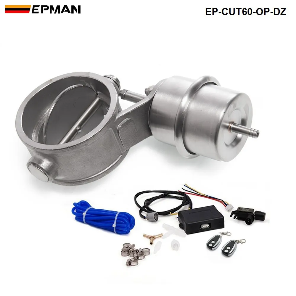 Выпускной клапан управления вырез 2 3 &quot60 мм Труба открытый стиль с вакуумным