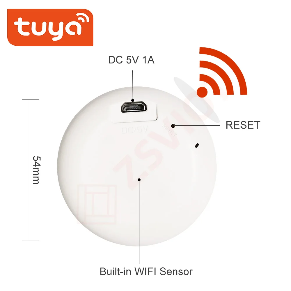 Умная кнопка SOS Tuya с Wi-Fi встроенный аккумулятор будильник для пожилых/беременных