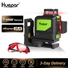 Самонивелирующийся лазерный уровень Huepar, 8 линий, 360 вертикальных, горизонтальных и импульсных режимов