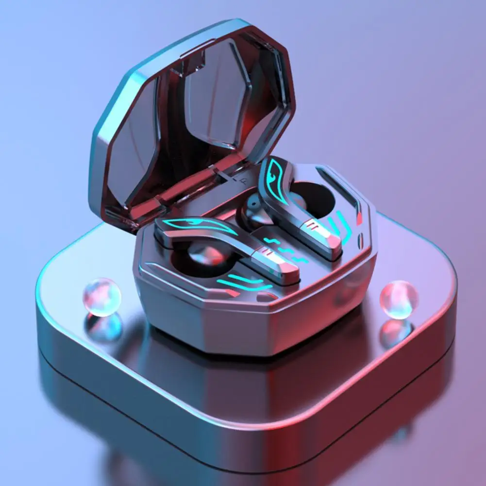 

2Pcs Wireless Earphones HiFi Sound Dual Mode Cool Bluetooth-compat5.1 True Wireless Stereo Ultra-low Delay Gaming Earbuds 2021