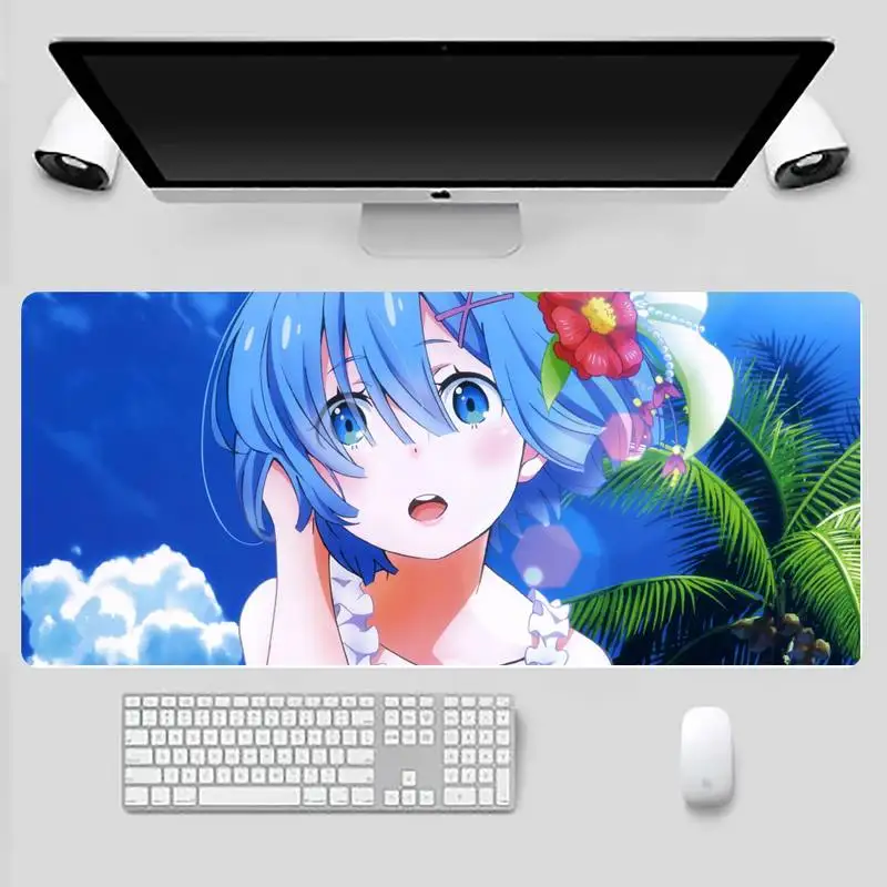 

Rem Natural Rubber Gaming mousepad Desk Mat X XL XXL Non-slip Cushion Thickness 2mm