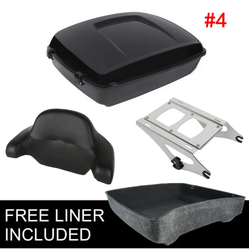 Комплект для езды на мотоцикле стойка багажника Harley Tour pak Touring Street Electra Glide Road King FLHR